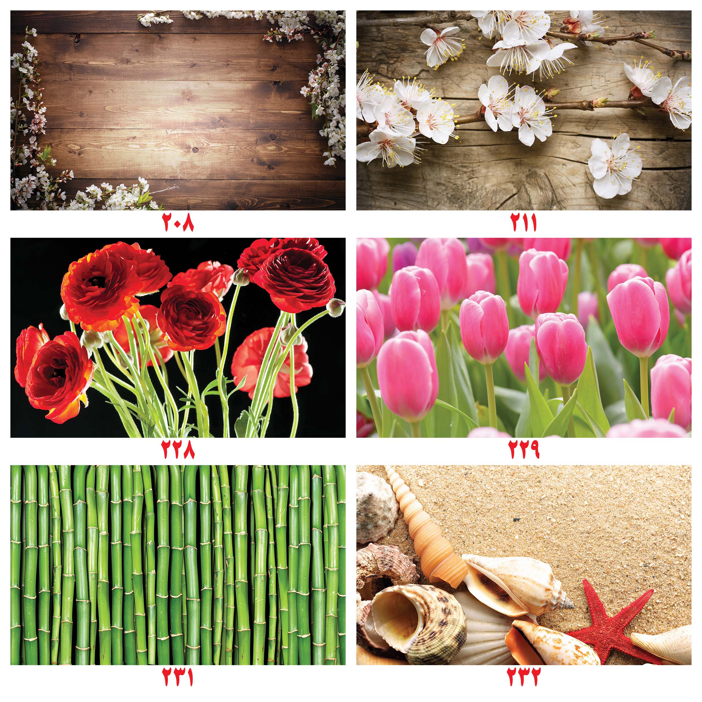 قالیچه فانتزی فوم دار طرح طبیعت و گل (6)