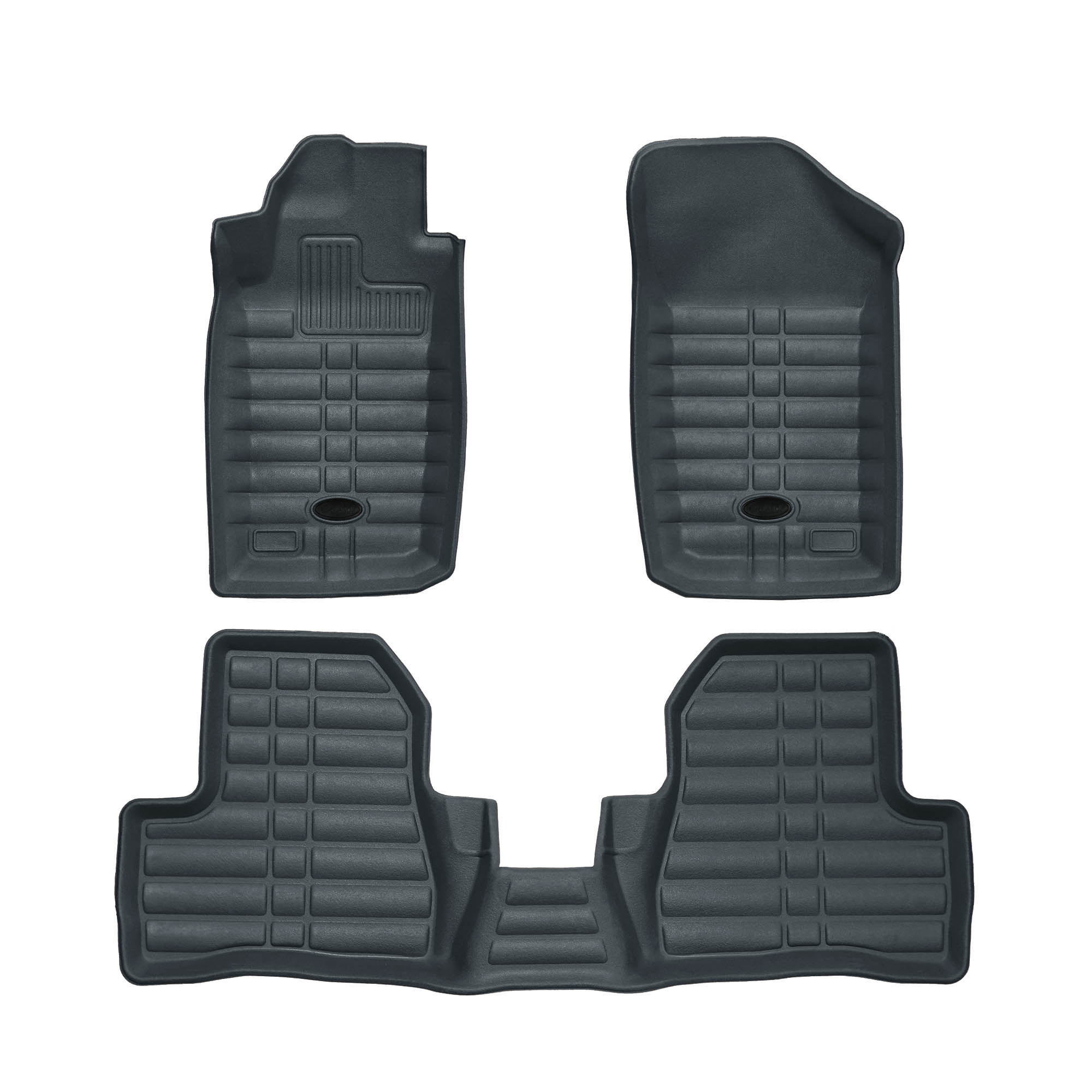 3D Synthetic Leather Car Floor Mat For Peugeot 207 SD 