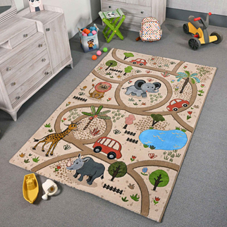 فرش کات بابل طرح کودکانه کد VJ2010