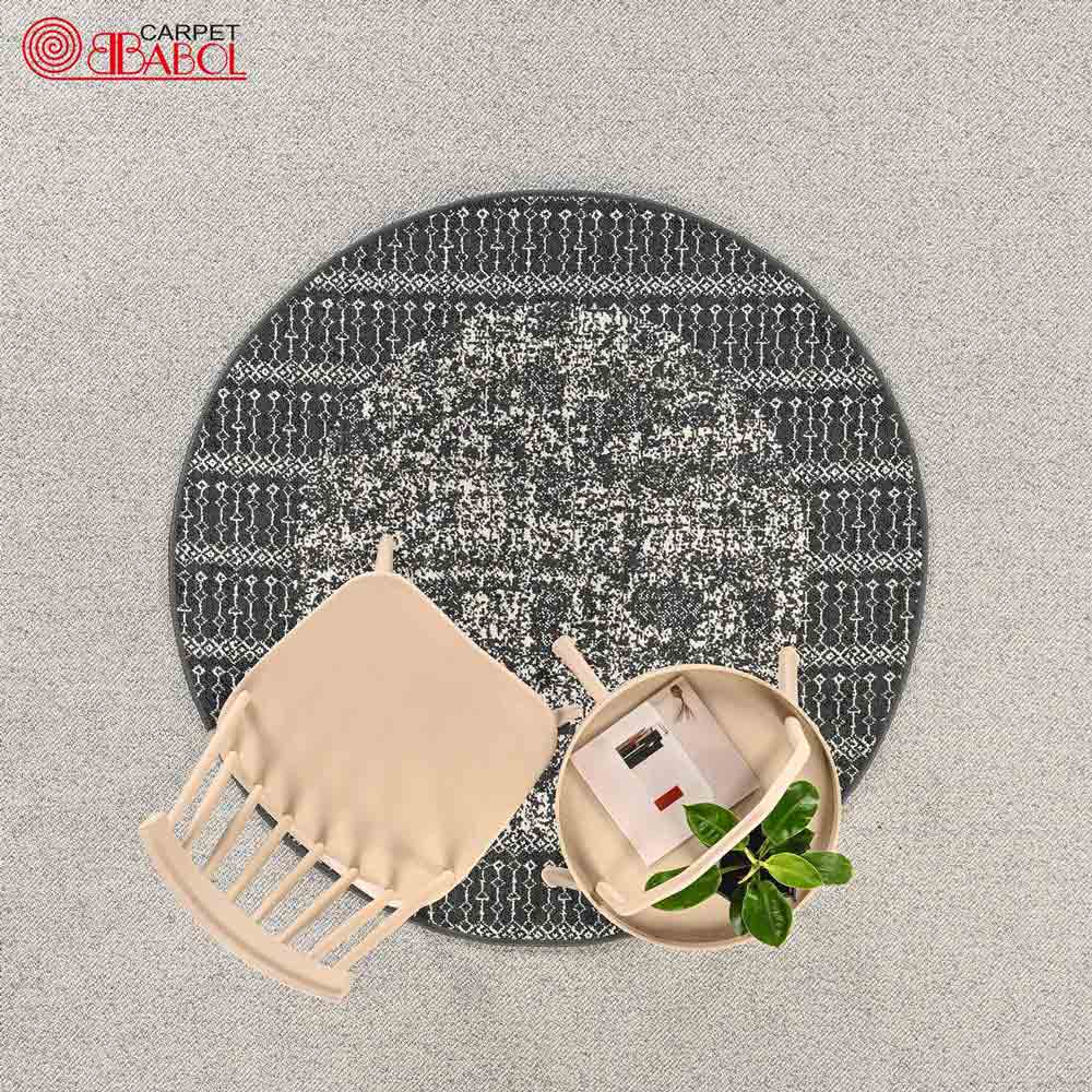 تصاویر کار شده فرش ماشینی پرز کوتاه لوپ دایره ای بابل کارپت 4