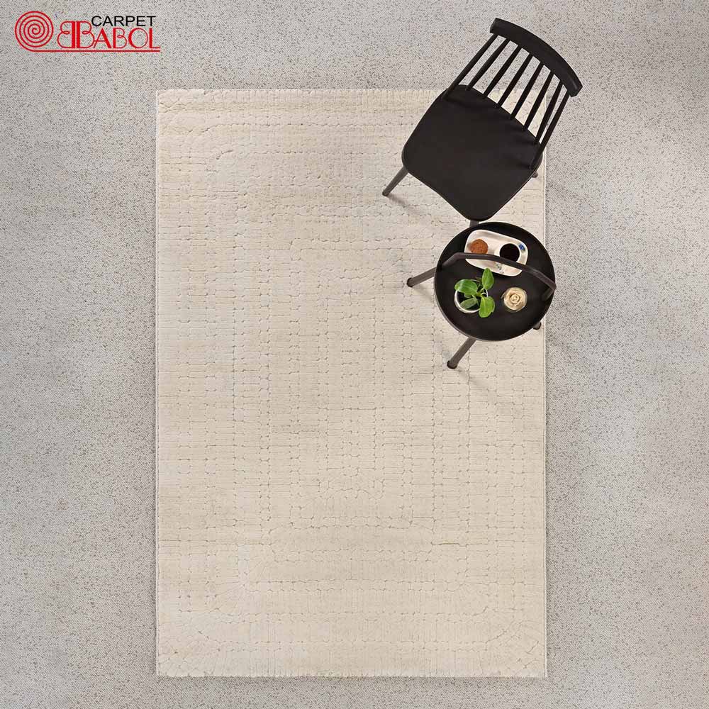 فرش ماشینی کات لوپ بابل کارپت کد VP7901 1