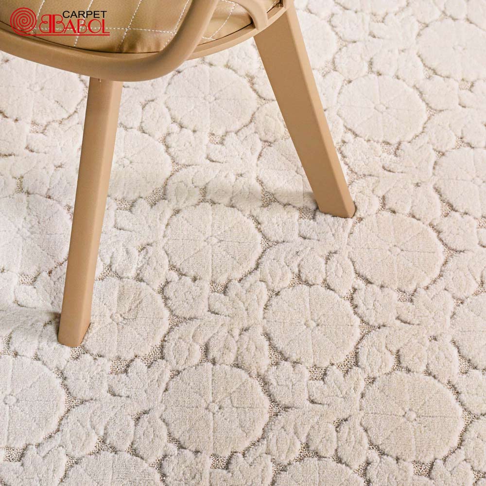 فرش ماشینی کات لوپ بابل کارپت کد VP8301 1