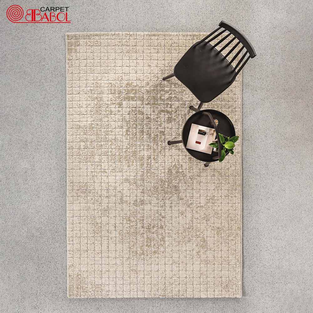 فرش ماشینی کات لوپ بابل کارپت کد VP9901 1