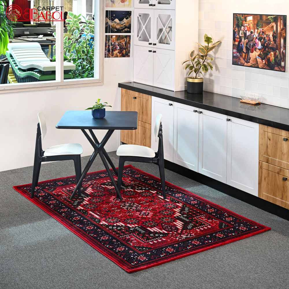فرش ماشینی سوپر بابل کارپت کد CR5804 1