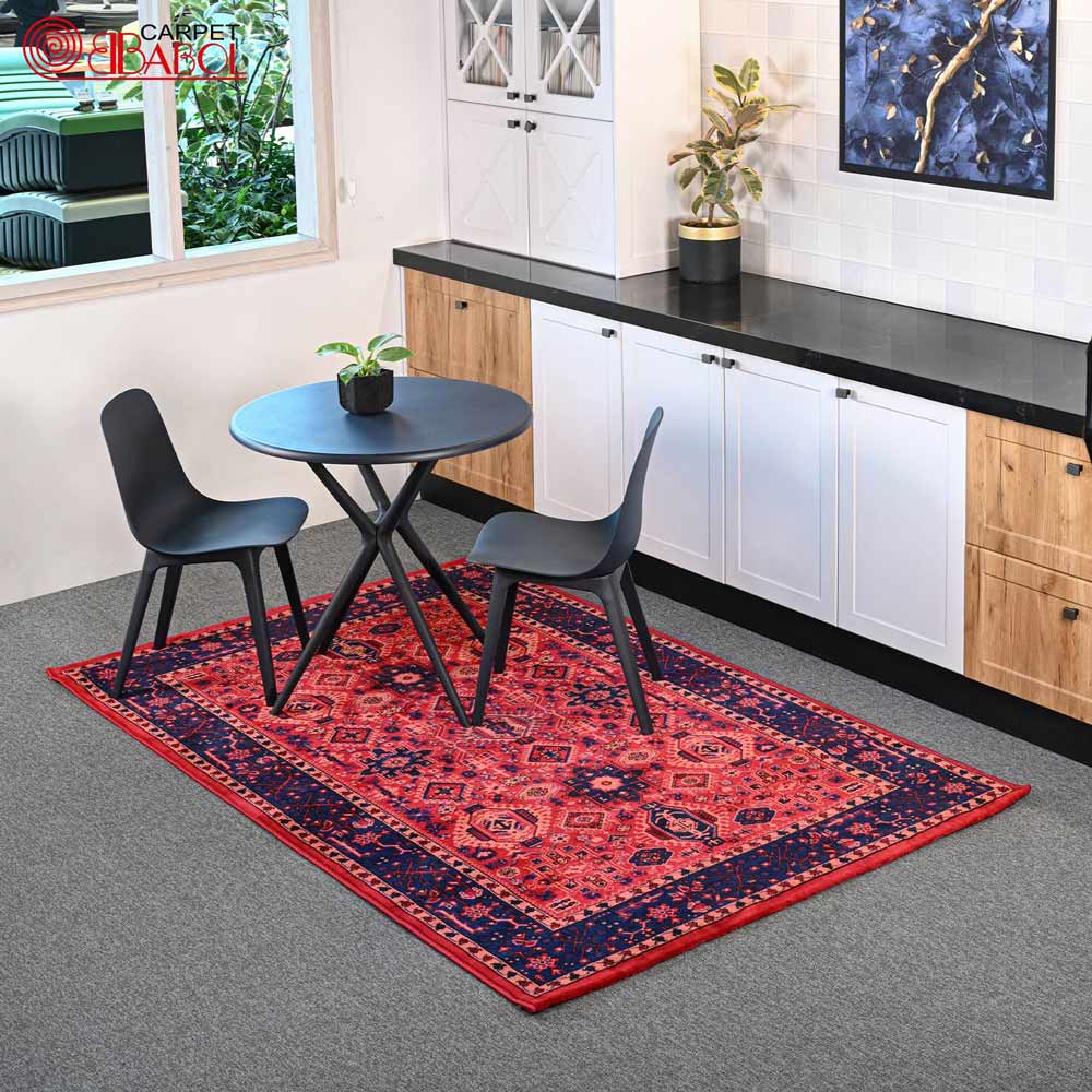 فرش ماشینی سوپر بابل کارپت کد CR8904 1