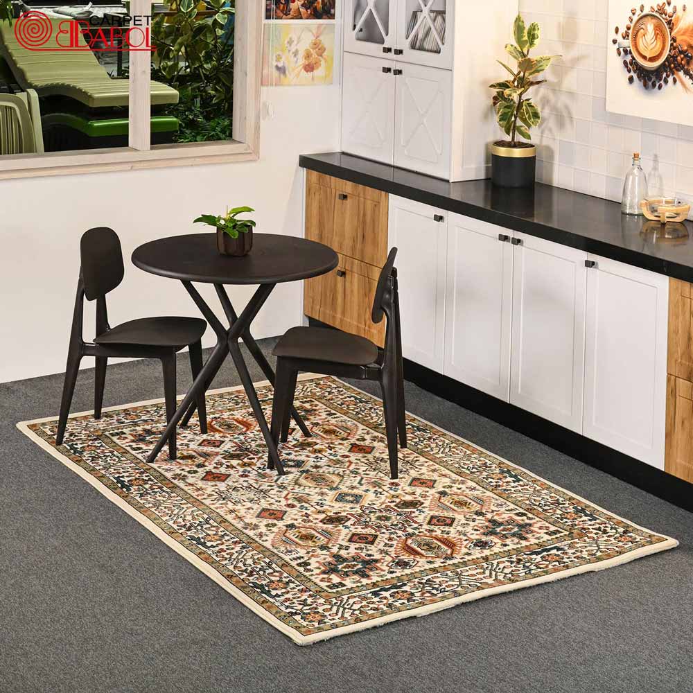 فرش ماشینی سوپر بابل کارپت کد CT8908 1