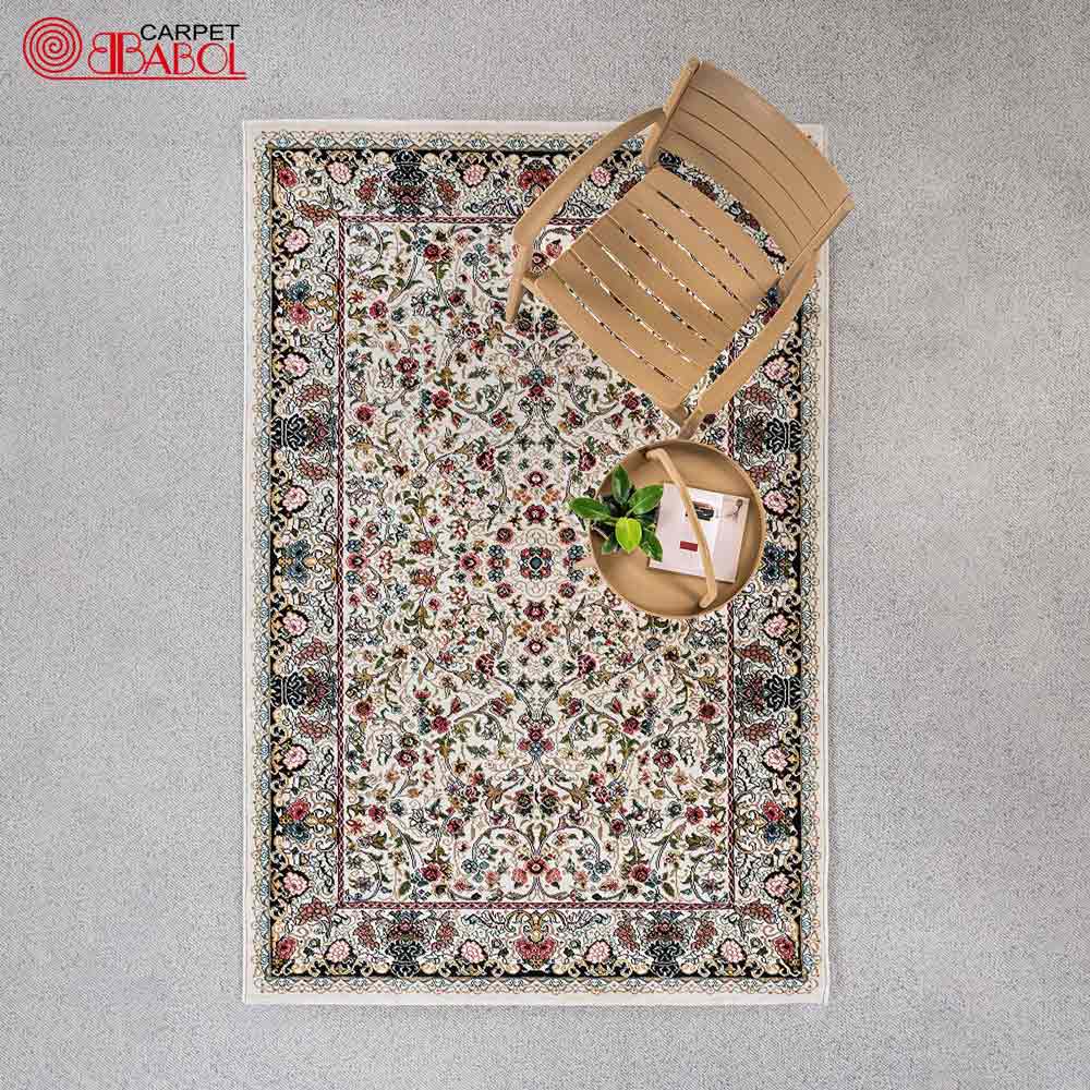 فرش ماشینی سوپر بابل کارپت کد CT9601 1