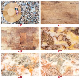 قالیچه فانتزی اکونومی طرح سنگ، چوب و پارکت (5)