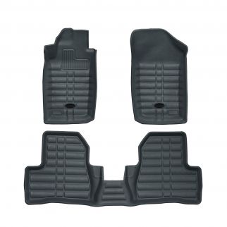 3D Synthetic Leather Car Floor Mat For Peugeot 207 SD 