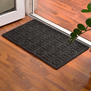 Embossed Velvet Entrance Doormat