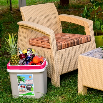 Outdoor Rattan Plastic Sofa 