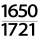 1650-1721
