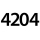 4204