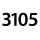 3105