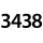 3438