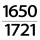 1650-1721