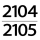 2104-2105