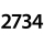 2734