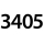 3405