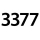 3377