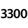 3300