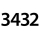 3432