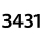 3431