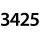 3425