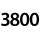 3800