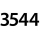 3544