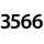 3566