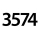 3574