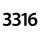 3316