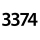 3374