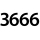 3666