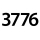 3776
