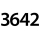 3642
