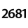2681