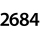 2684