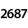 2687