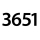 3651
