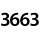 3663
