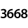 3668