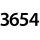 3654