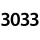 3033