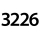 3226
