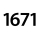1671