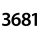 3681