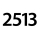 2513
