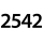 2542